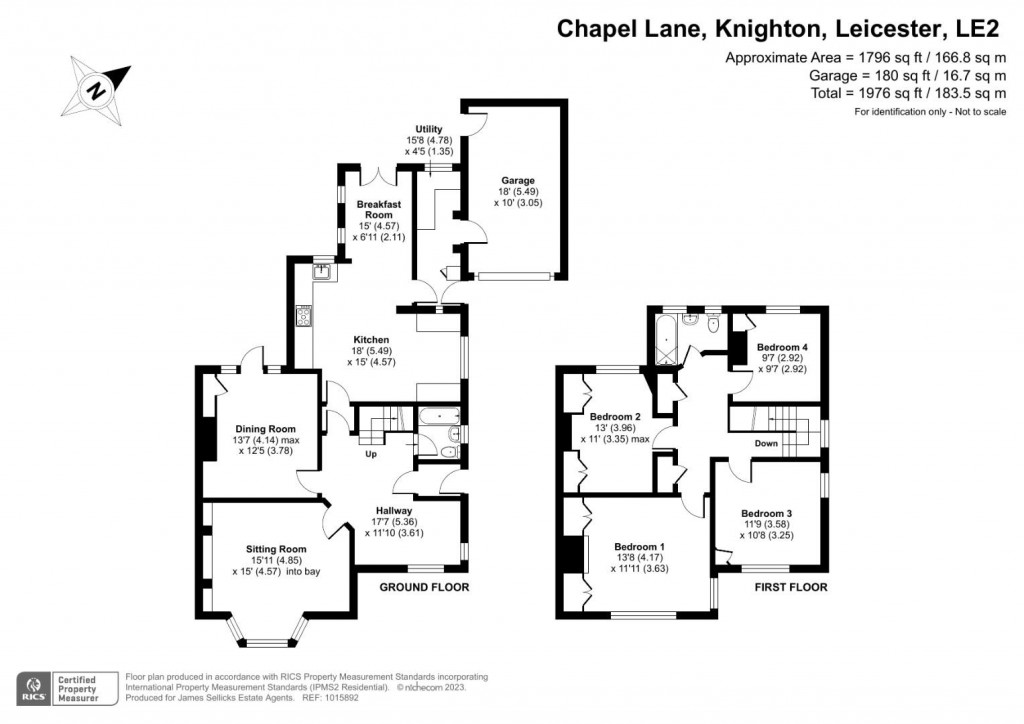 Floorplans For Chapel Lane, Knighton, Leicester