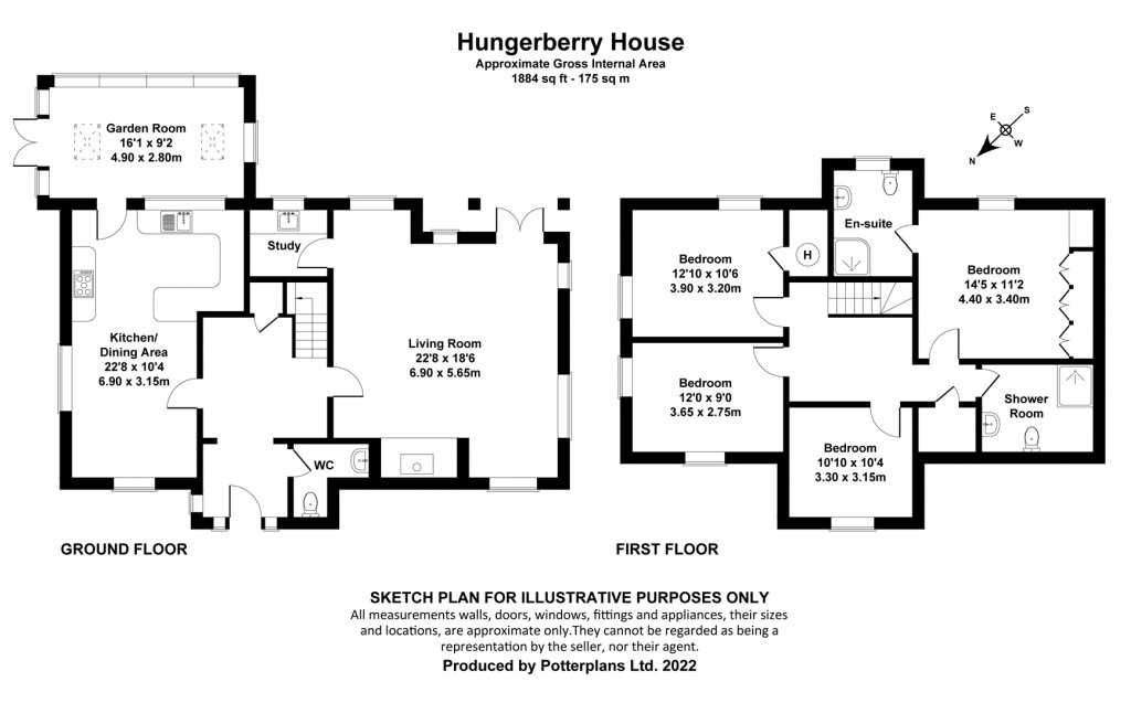 Floorplans For Shanklin, Isle of Wight