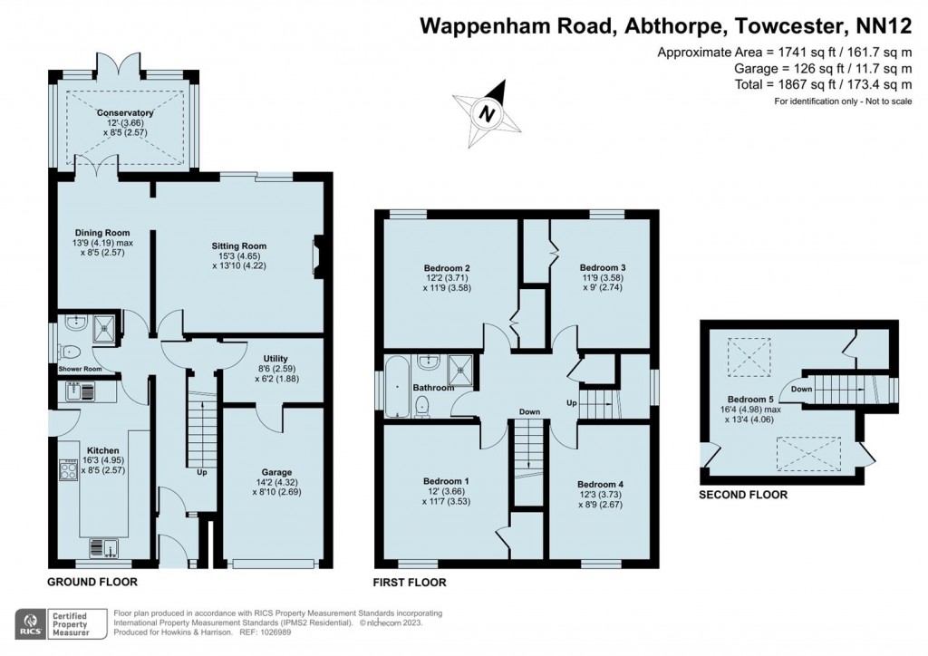 Floorplans For Wappenham Road, Abthorpe, Towcester NN12