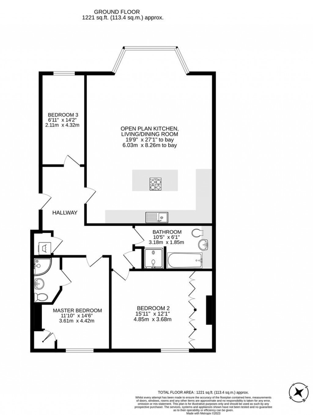 Floorplans For Great Bowden Hall, Great Bowden, Market Harborough