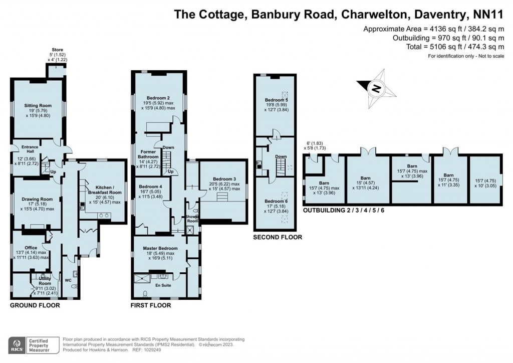 Floorplans For Banbury Road, Charwelton, Daventry NN11