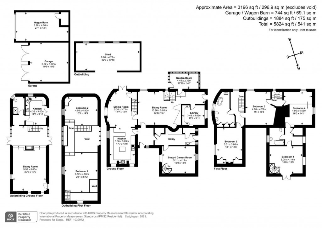 Floorplans For Clayhidon, Cullompton
