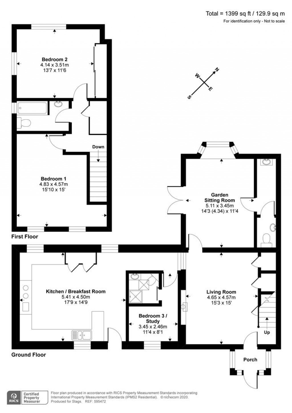 Floorplans For Middle Marwood, Barnstaple