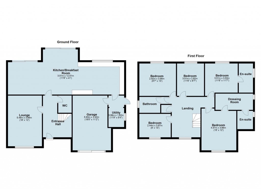 Floorplans For Oakfield Gardens, Atherstone, CV9