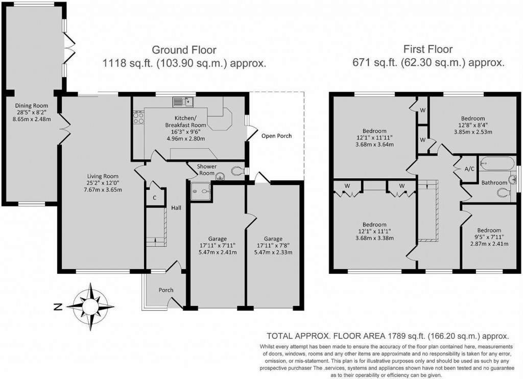 Floorplans For Schofields Way, Bloxham