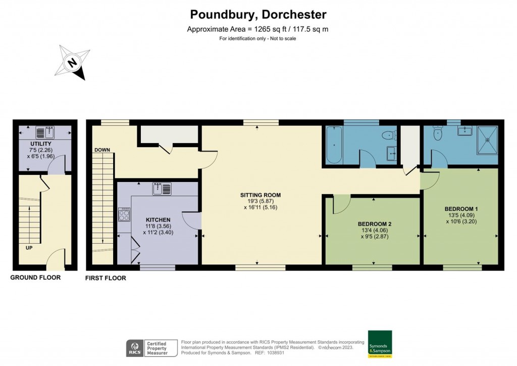 Floorplans For Shaiba Place, Poundbury, Dorchester