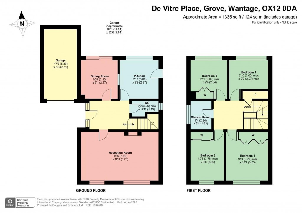Floorplans For De Vitre Place, Grove, Wantage