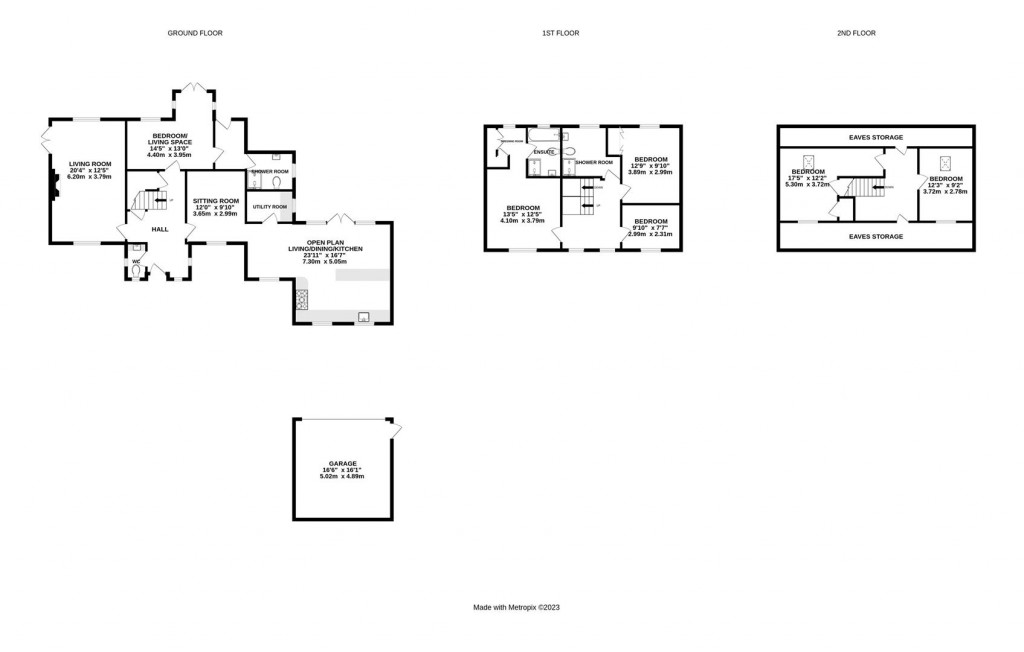 Floorplans For Hornbeam House, Birtley Coppice, Market Harborough