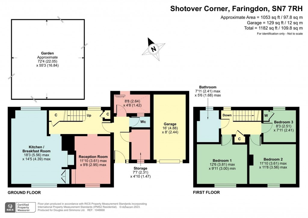 Floorplans For Uffington, Faringdon, Oxfordshire, SN7