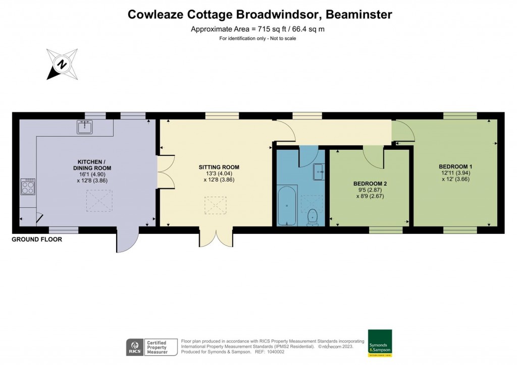Floorplans For Broadwindsor, Beaminster