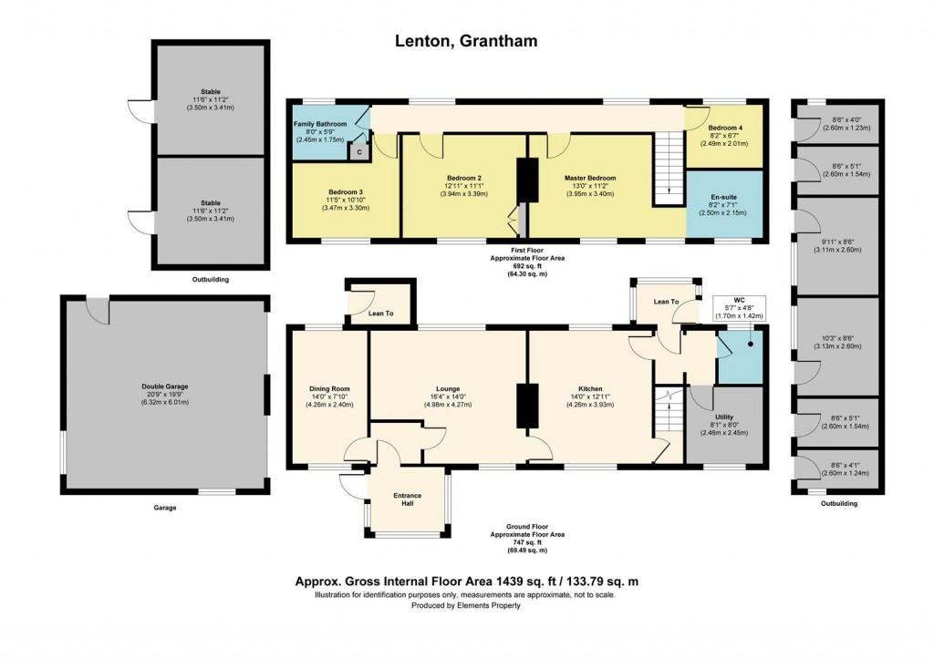 Floorplans For Lenton, Grantham