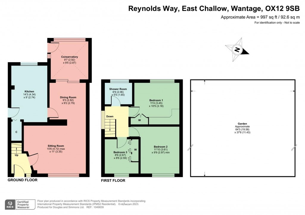 Floorplans For East Challow, Wantage