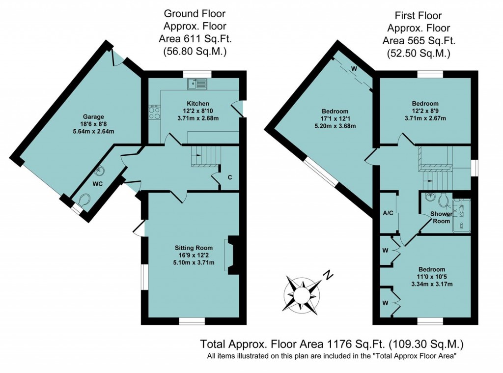 Floorplans For Duns Tew, Bicester