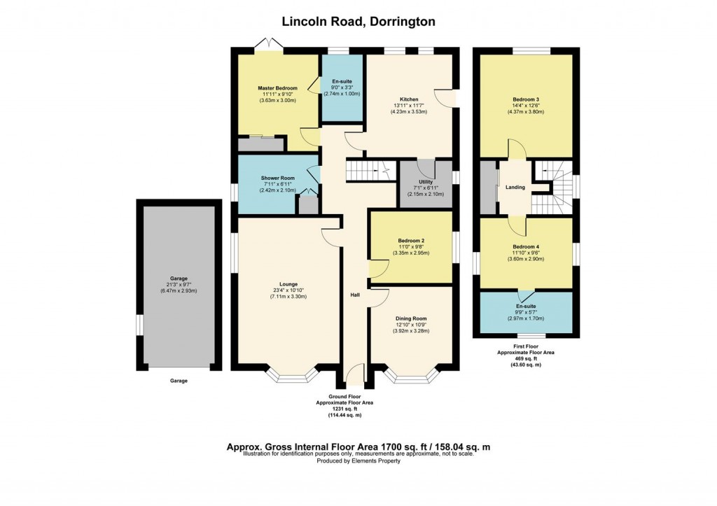 Floorplans For Lincoln Road, Dorrington, Lincoln