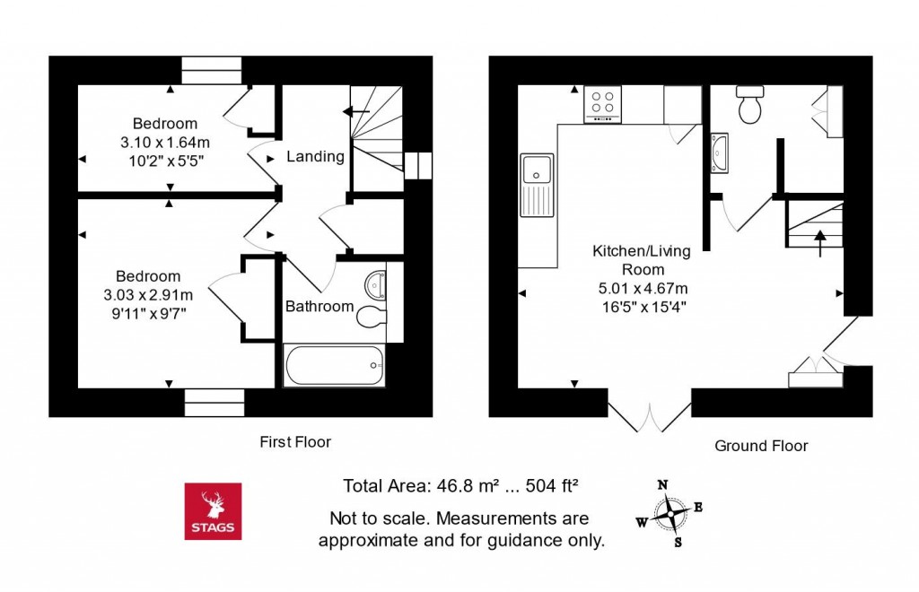 Floorplans For 6 Crewkerne Place, Bridport