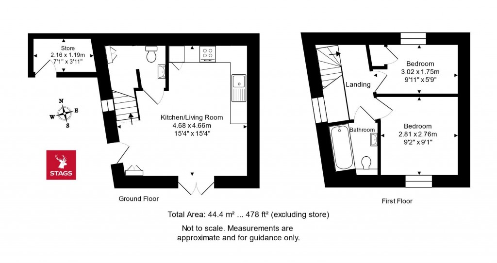Floorplans For 5 Crewkerne Place, Bridport