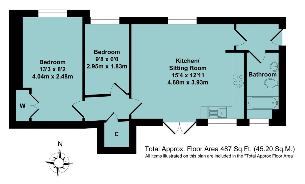 Floorplans For Partridge Court, Round Close Road Adderbury, Banbury