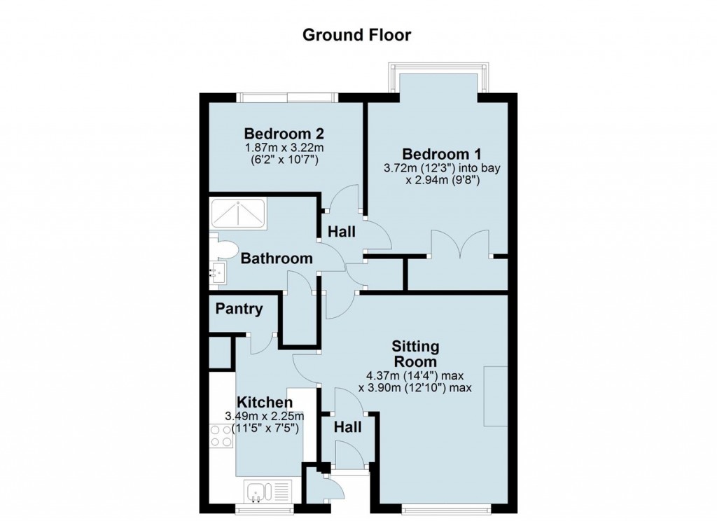 Floorplans For Warwick Way, Ashby-De-La-Zouch