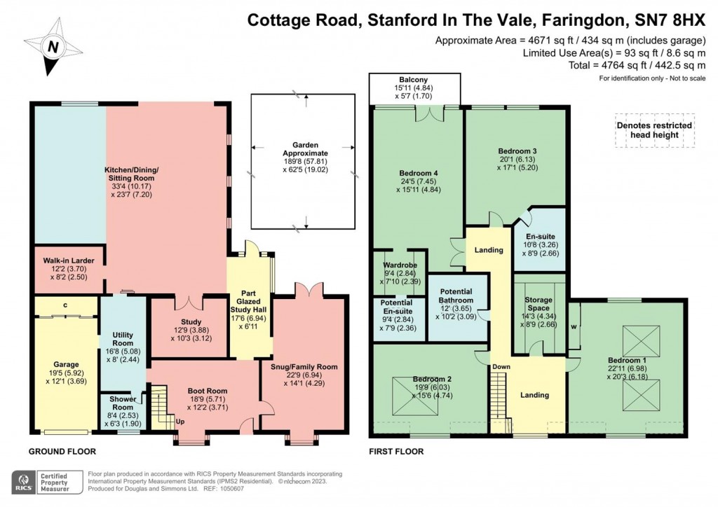 Floorplans For Stanford in the Vale, Faringdon