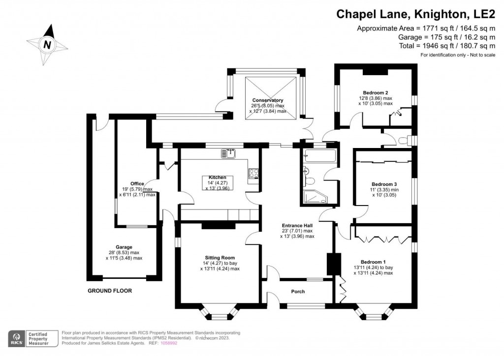 Floorplans For Chapel Lane, Knighton, Leicester