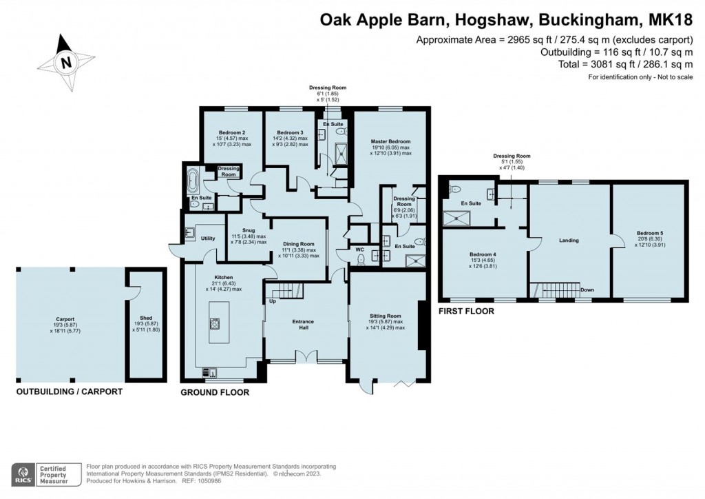 Floorplans For Hogshaw Farm Barns, Hogshaw