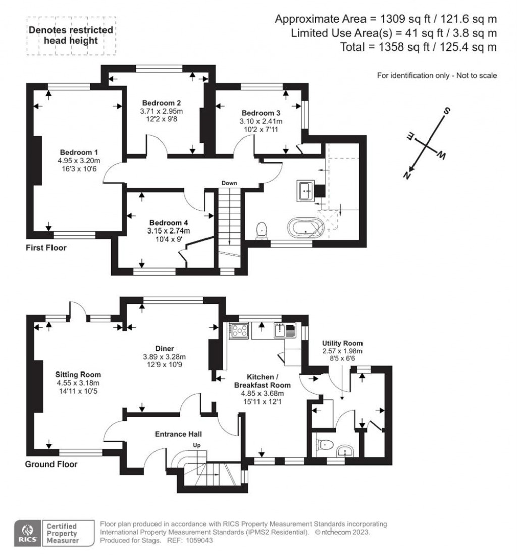 Floorplans For Park Road, Dartington Hall
