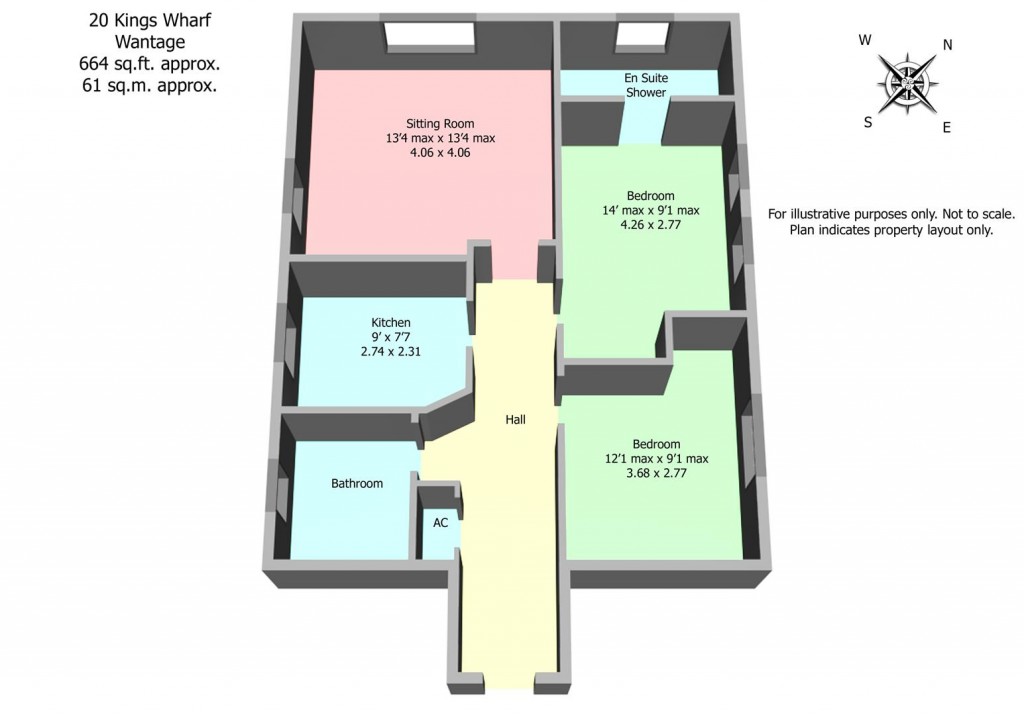 Floorplans For Kings Wharf, Wantage