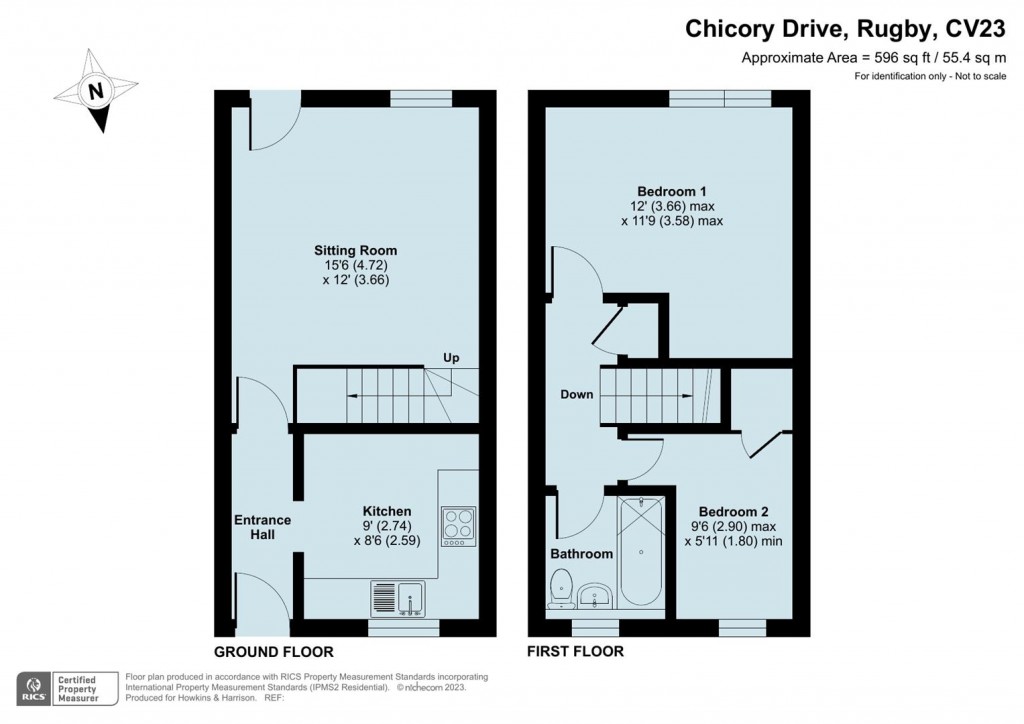 Floorplans For Chicory Drive, Rugby