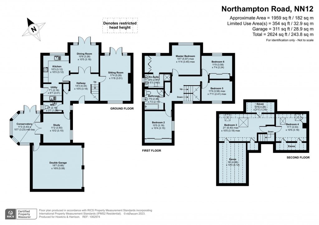 Floorplans For Northampton Road, Towcester