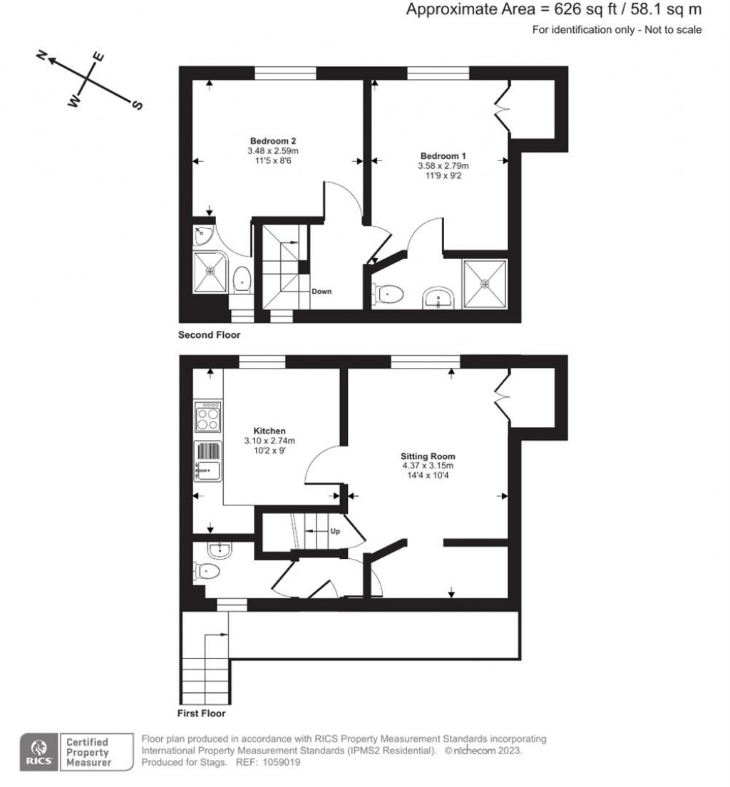 Floorplans For Church Hill, Port Isaac