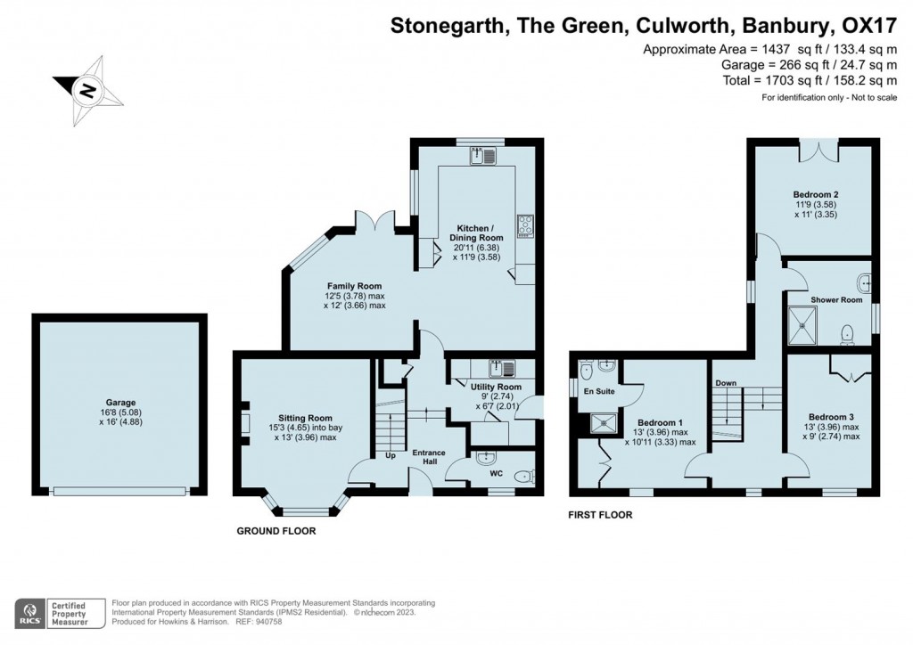 Floorplans For The Green, Culworth, Banbury