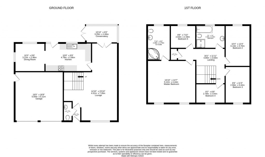 Floorplans For Garendon Way, Groby, Leicestershire