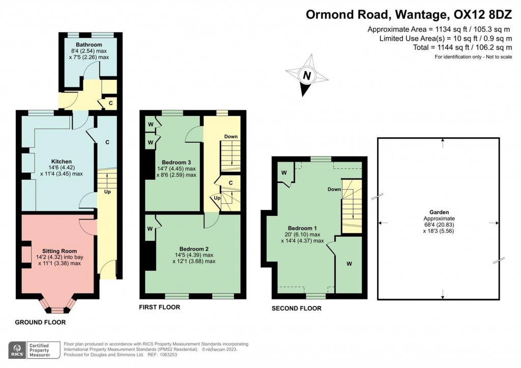 Floorplans For Ormond Road, Wantage, Oxfordshire, OX12
