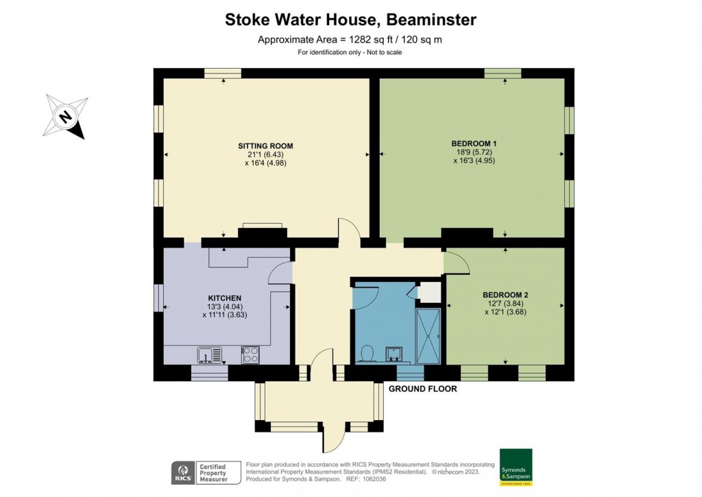 Floorplans For Stoke Water House, Beaminster