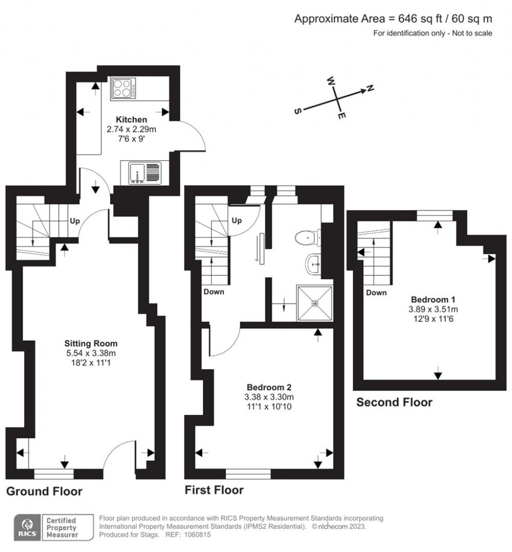 Floorplans For Castle Street, Tiverton
