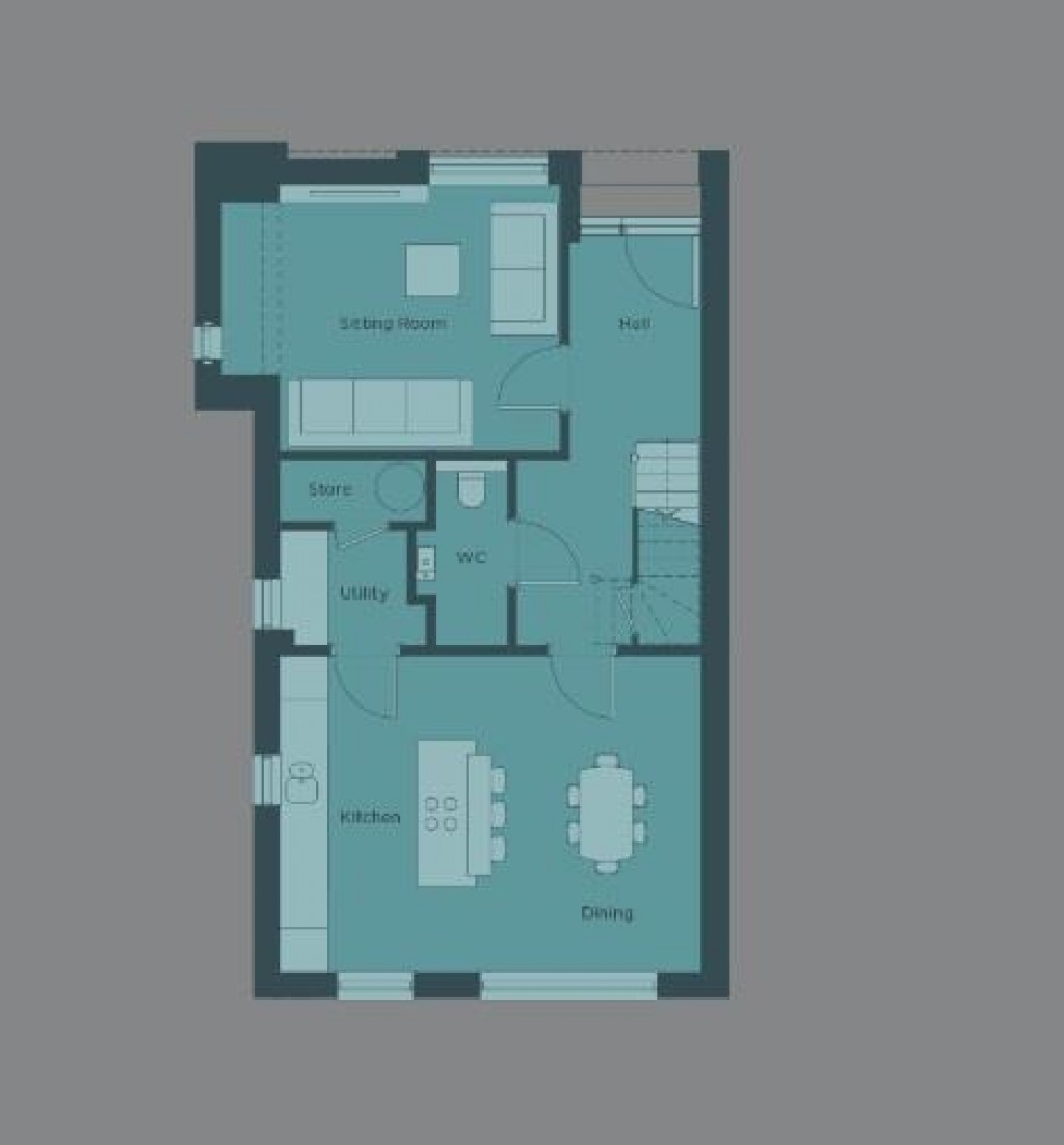 Floorplans For High Street, Harston, Cambridge
