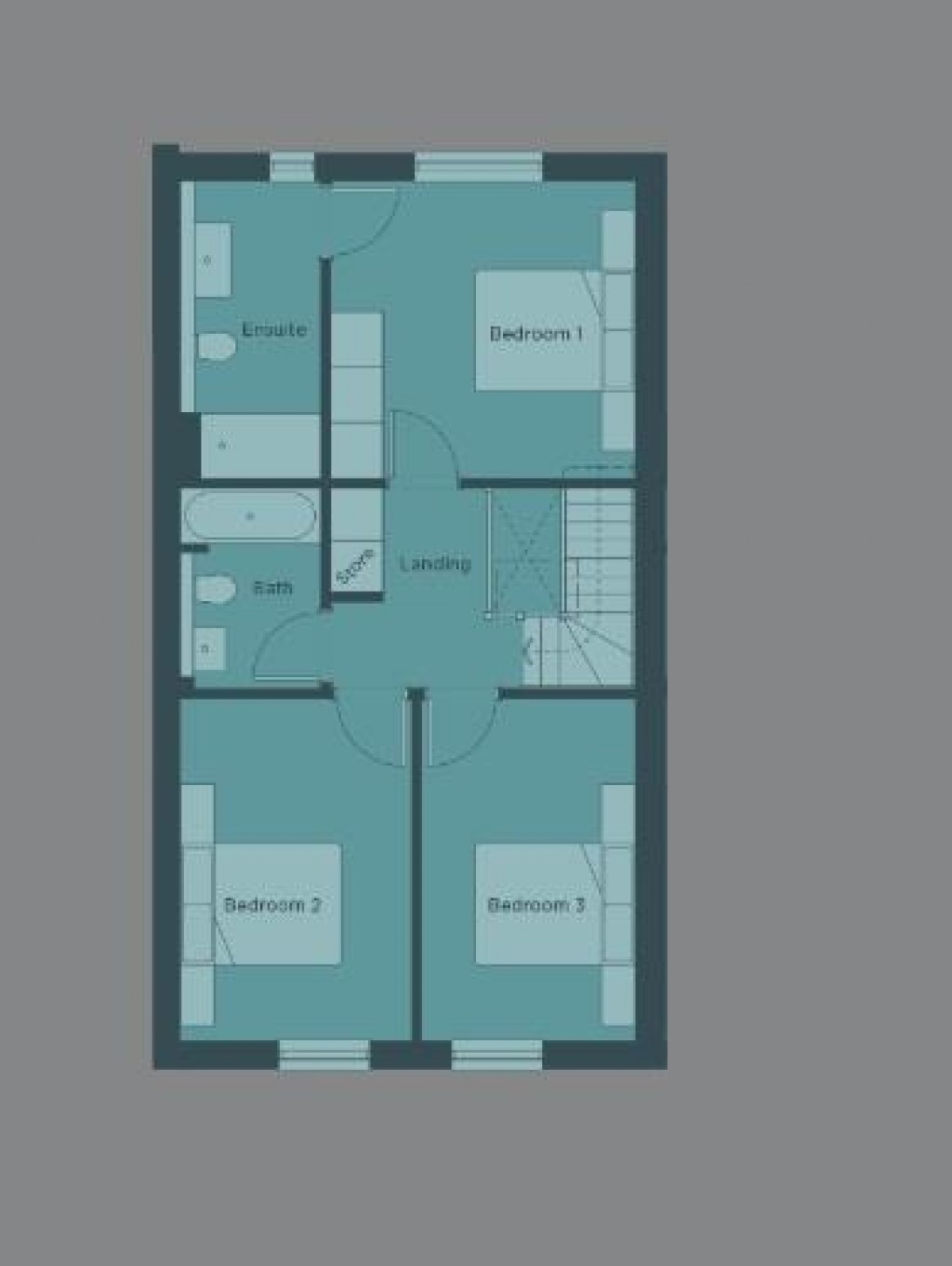 Floorplans For High Street, Harston, Cambridge