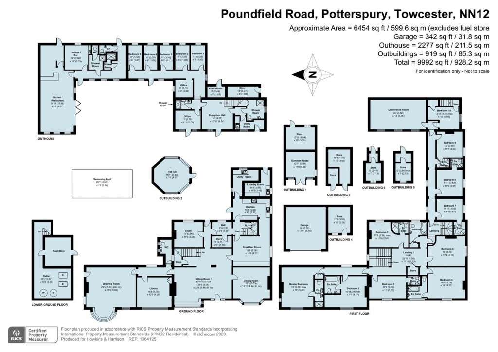 Floorplans For Poundfield Road, Potterspury