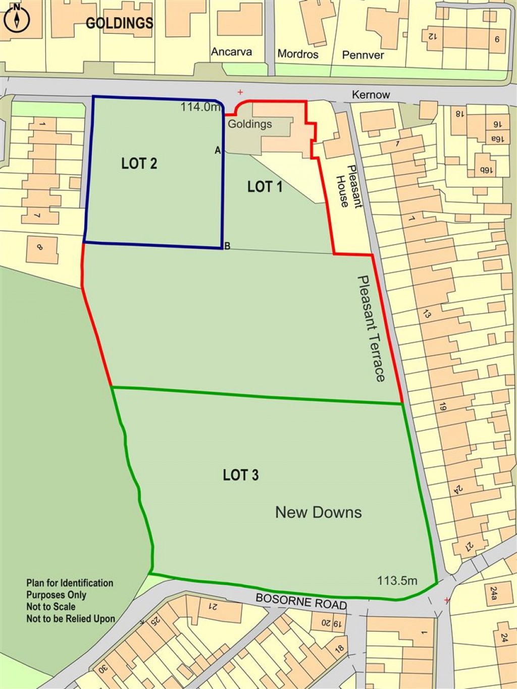Floorplans For Cape Cornwall Street, St. Just, Penzance