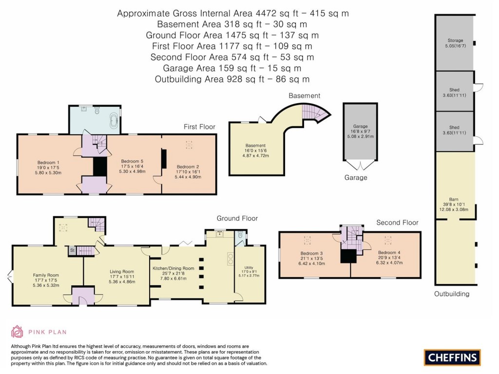 Floorplans For West Street, Isleham