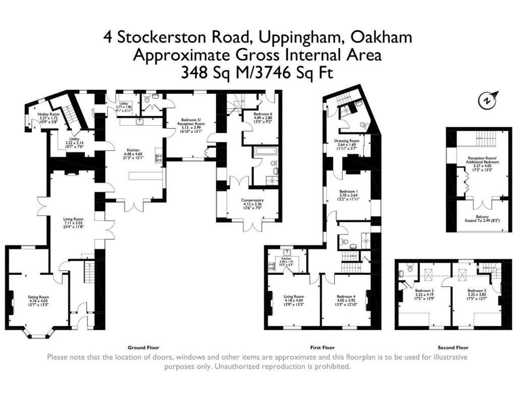 Floorplans For Stockerston Road, Uppingham, Rutland