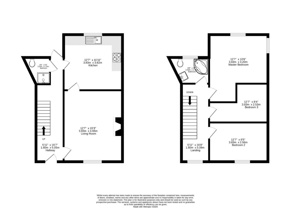 Floorplans For Main Street, Houghton on the Hill, Leicestershire