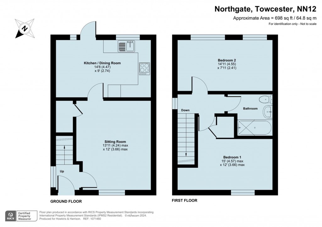 Floorplans For Northgate, Towcester