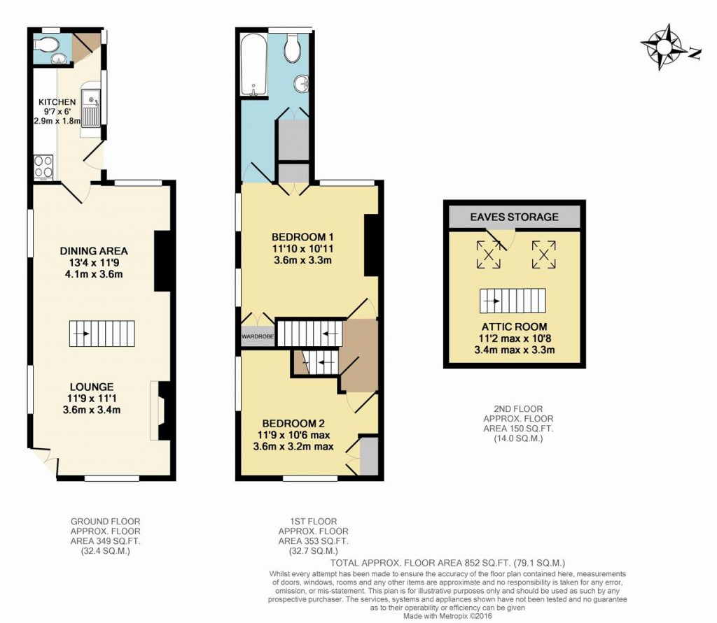 Floorplans For Yarmouth, Isle of Wight