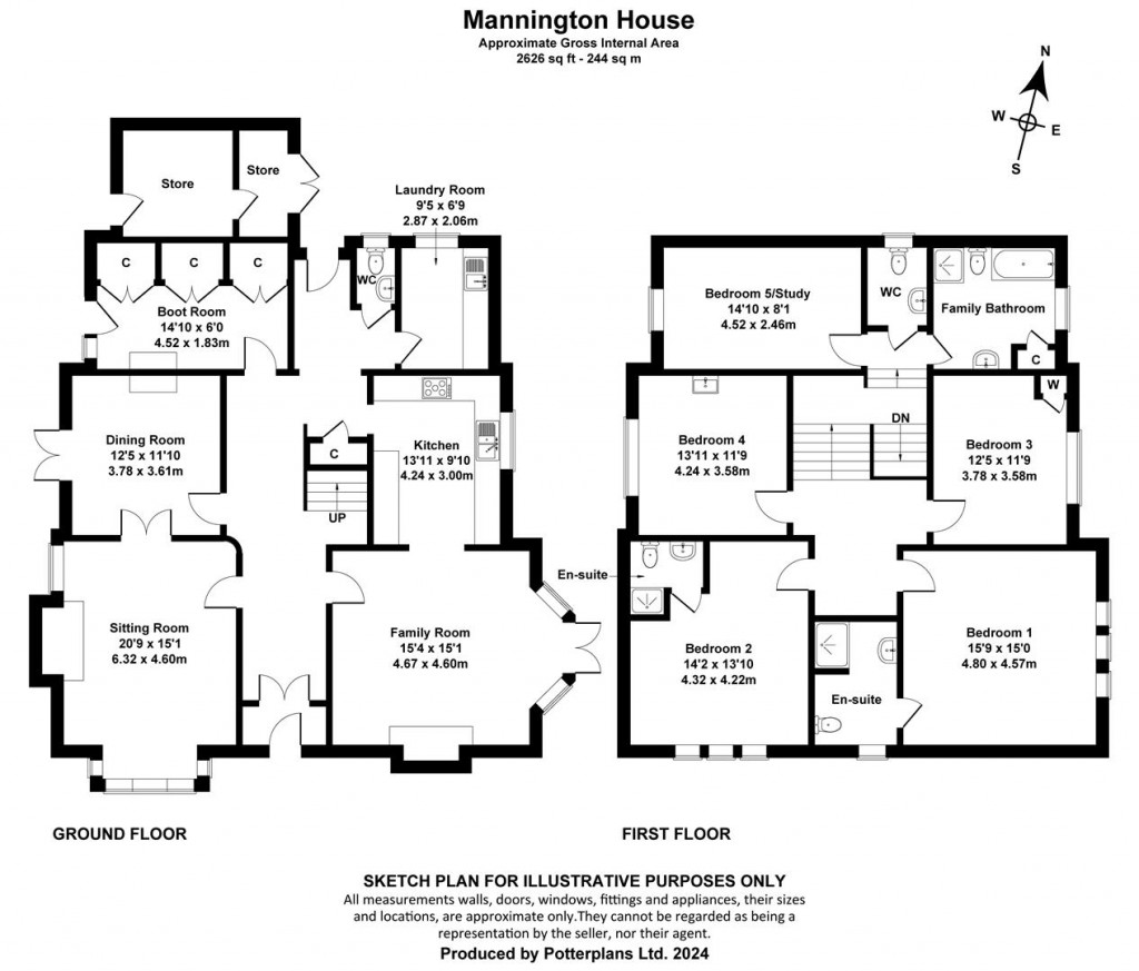 Floorplans For Ryde, Isle of Wight