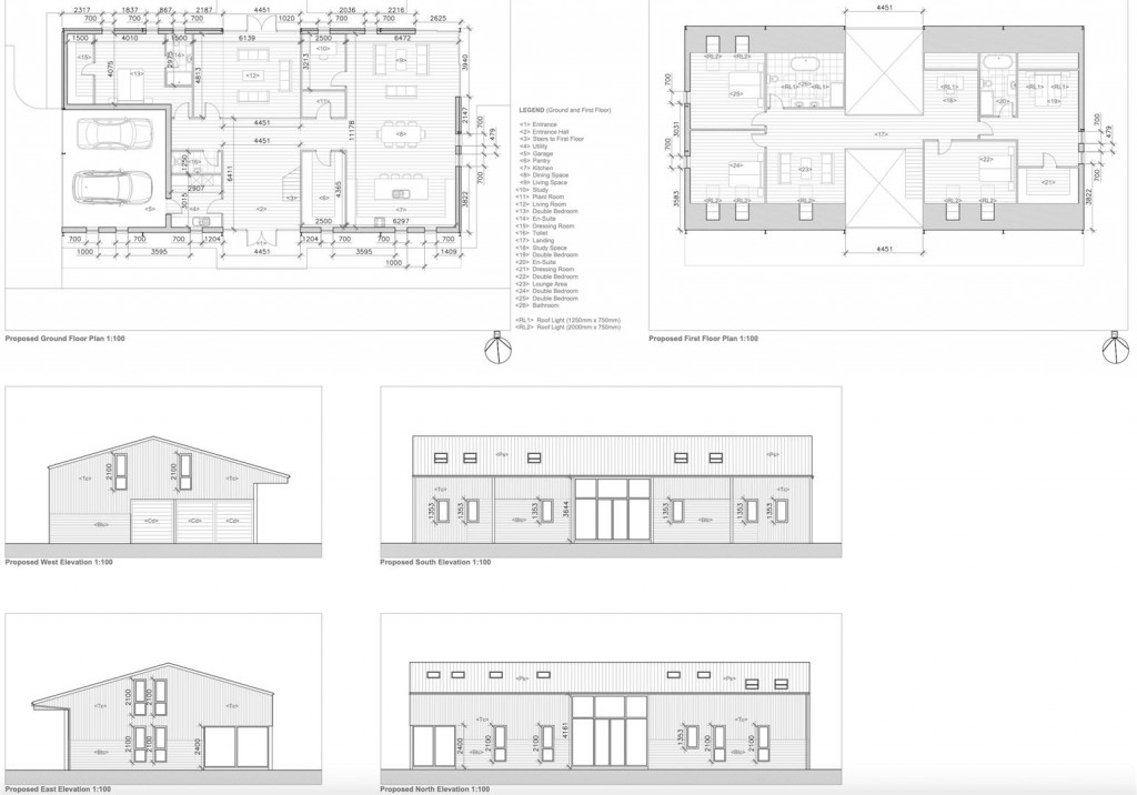 Floorplans For Navenby Lane, Bassingham, Lincoln