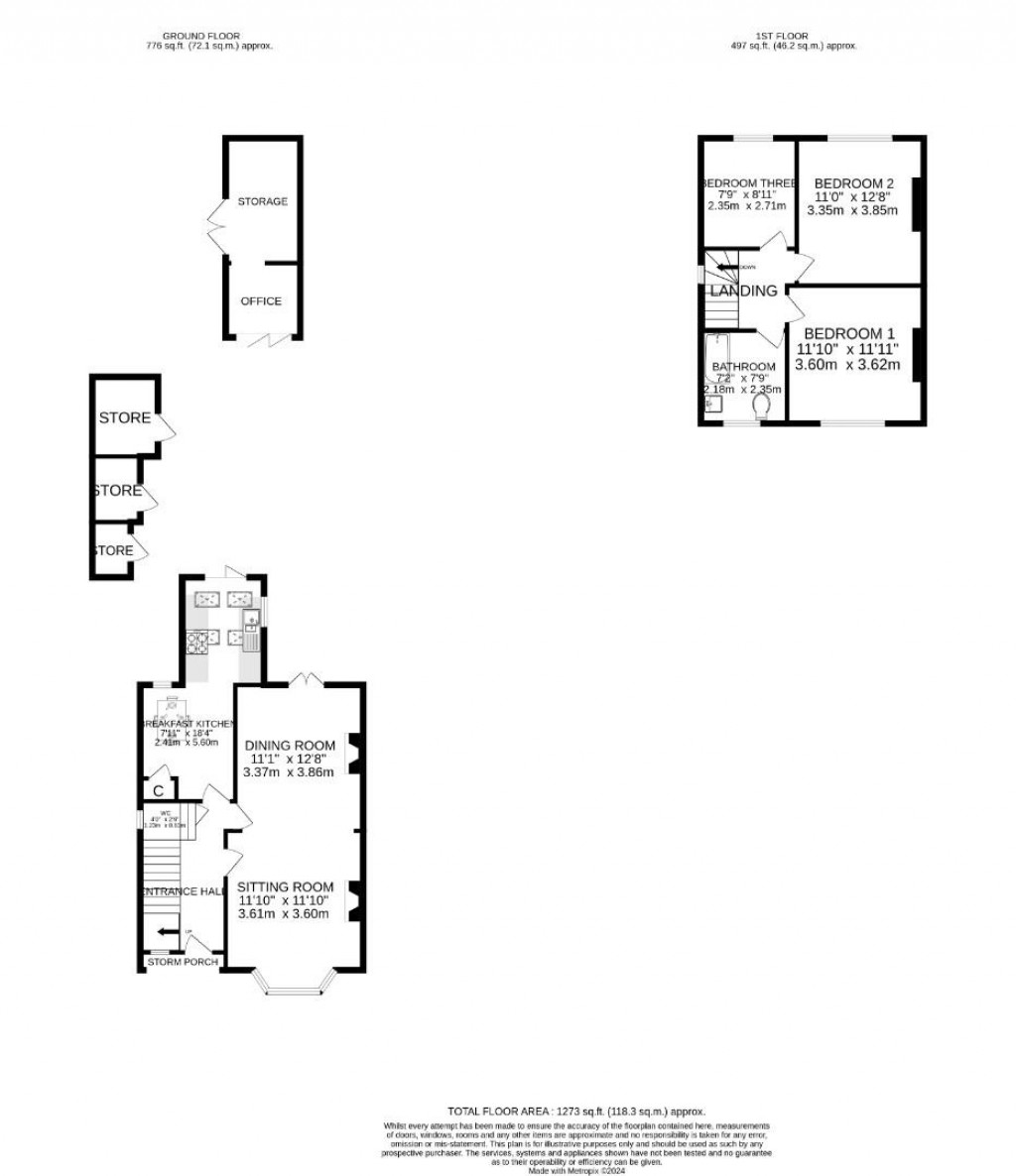 Floorplans For South Knighton Road, South Knighton, Leicester