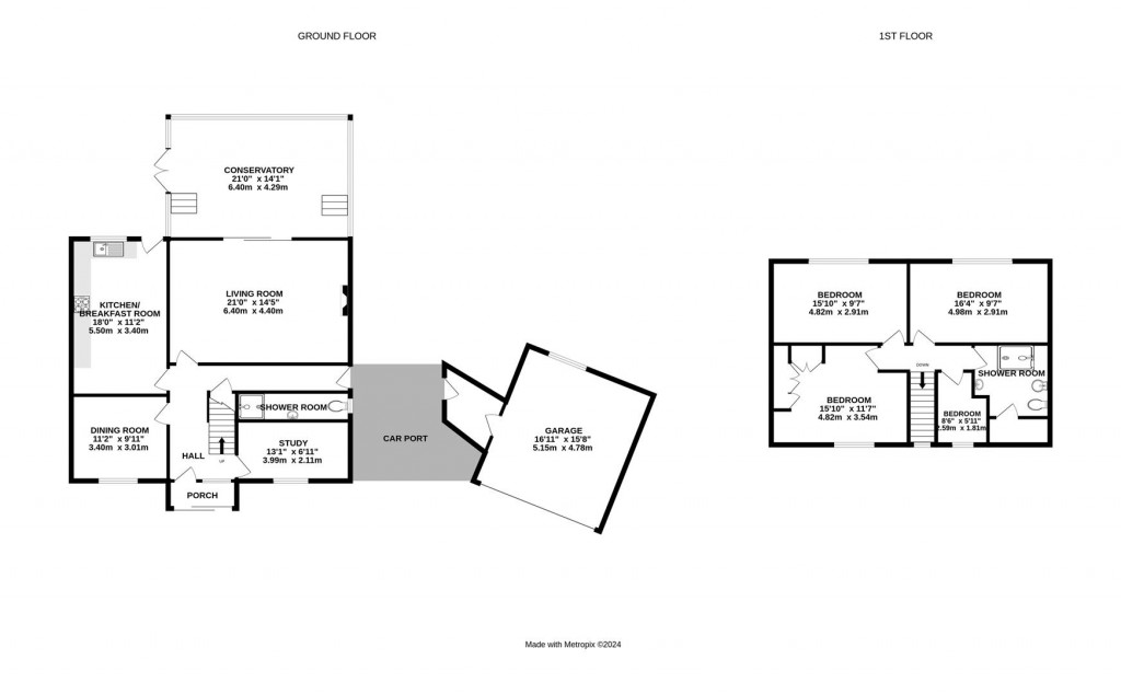Floorplans For Highcroft, Husbands Bosworth, Lutterworth