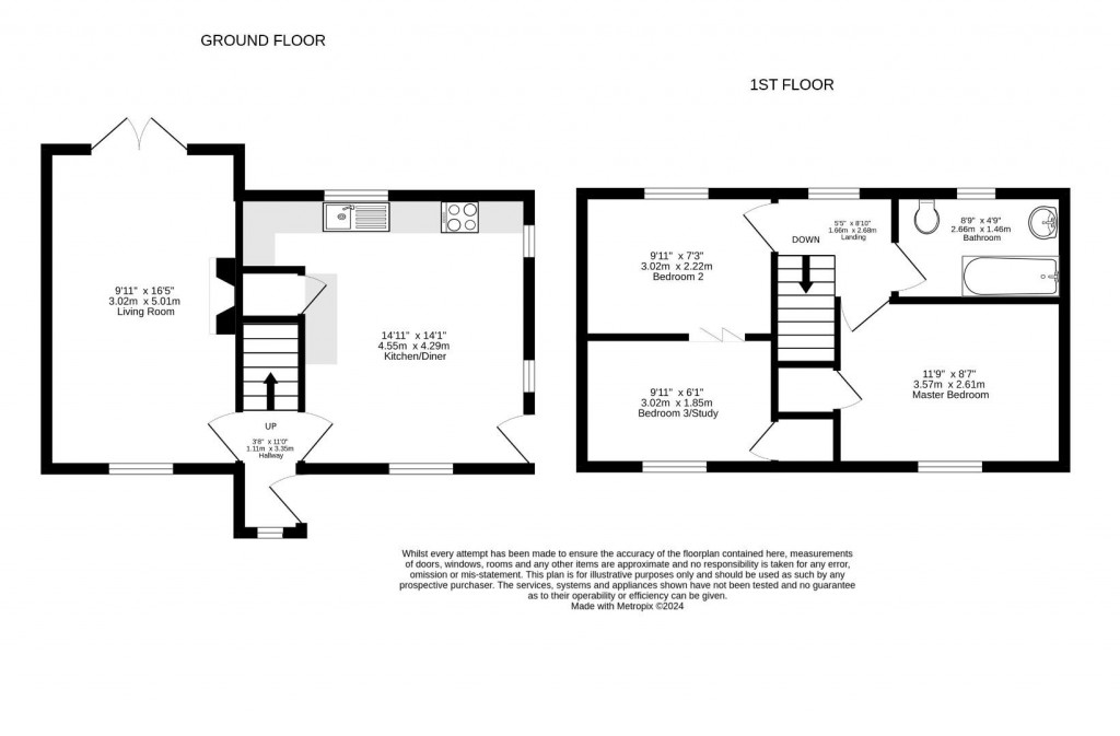 Floorplans For Randles Close, Bushby, Leicestershire