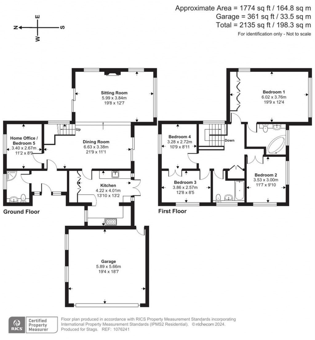 Floorplans For Whitehill Close, Newton Abbot